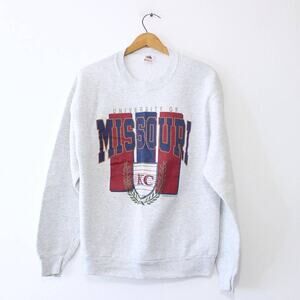 Vintage University of Missouri Tigers Sweatshirt Large